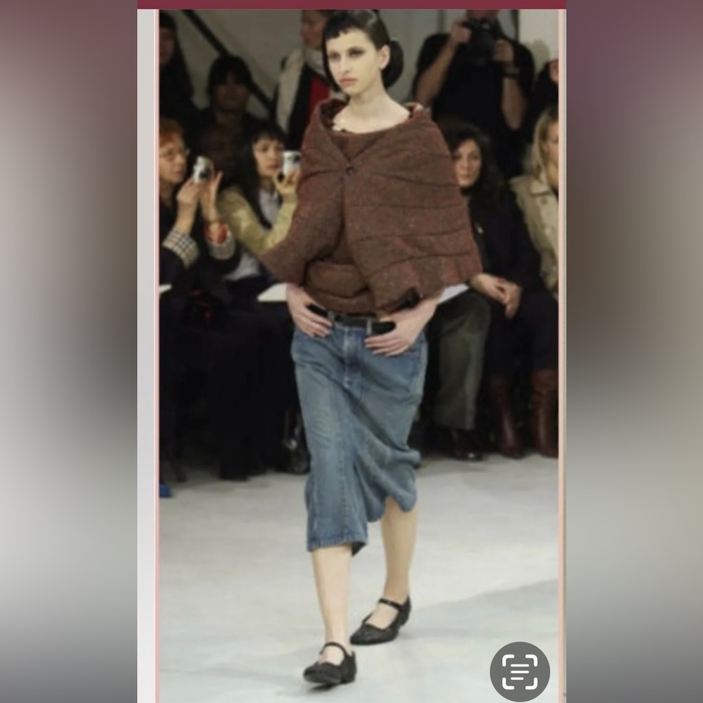 Junya watanabe Comme Des Garcons. Sarueru Hip Hung Denim pants.